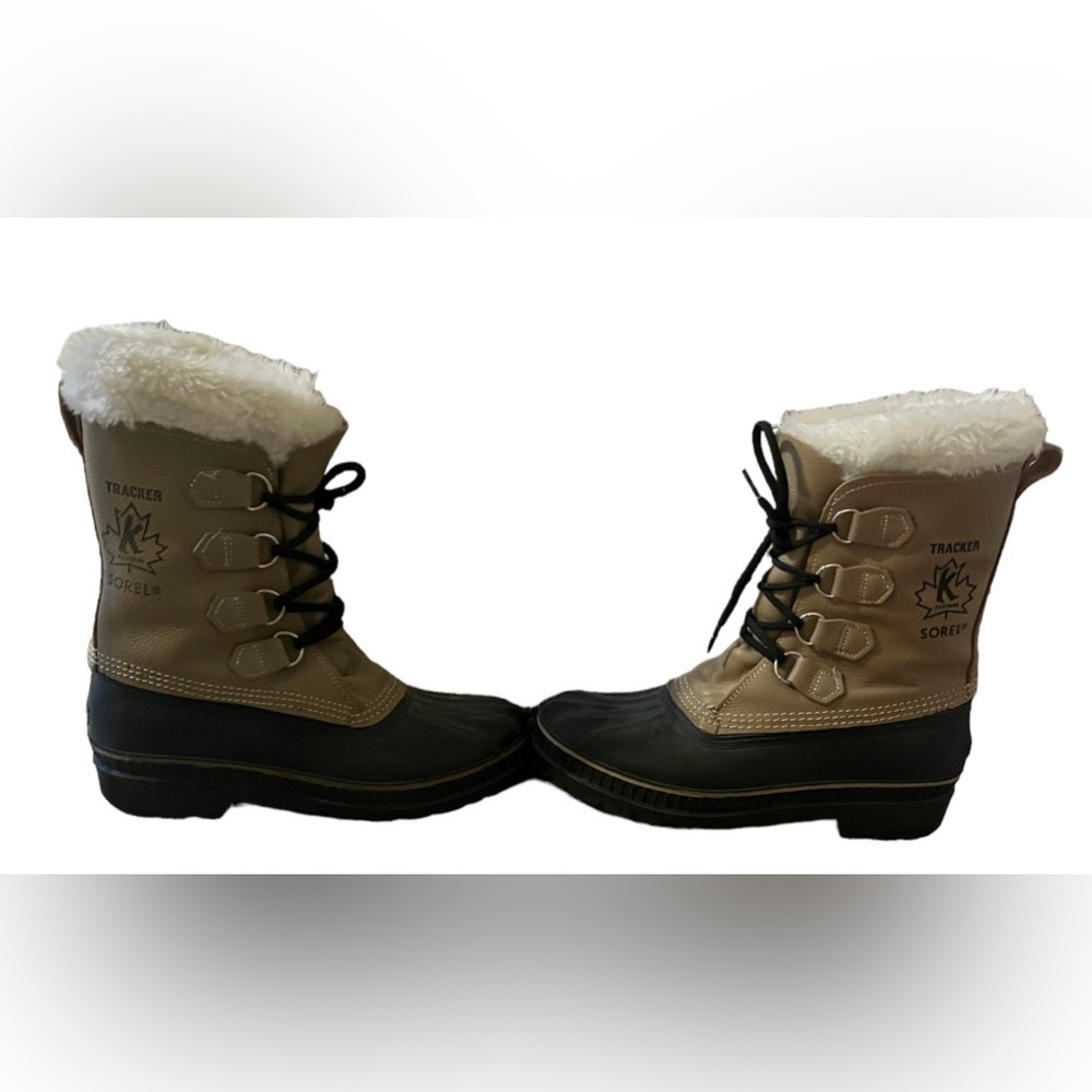 Vintage Sorel Kaufman tracker Mens snow boots Sz 8 - Picture 3 of 9